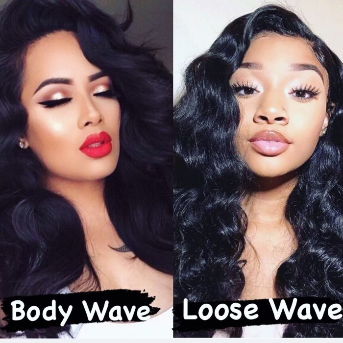 What is the difference between body wave and loose wave?