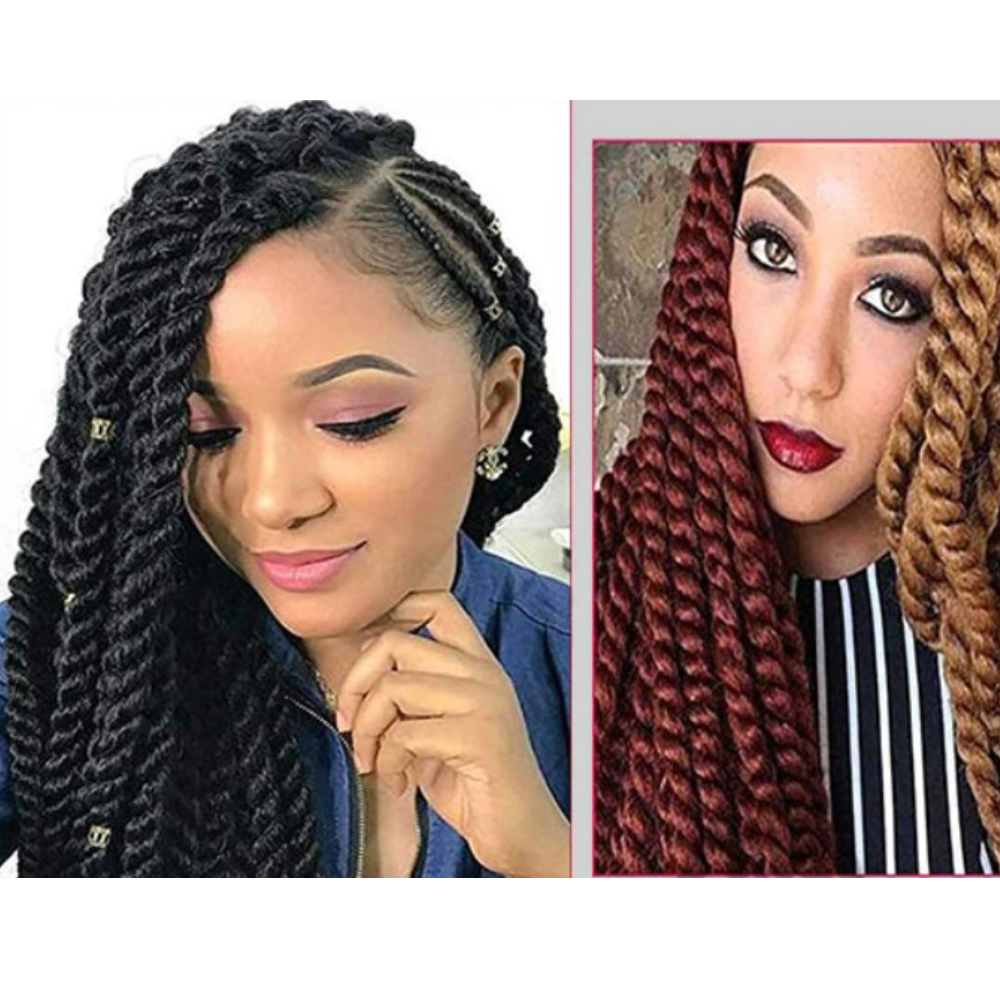 Unleash the Power of Protective Hairstyles with Sizzling Cuban Twist Hair!
