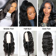 Brazilian Human Hair U Part Wig - Pure Hair Gaze