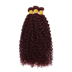 Deep Wave Burgundy Human Hair Bundles - Pure Hair Gaze