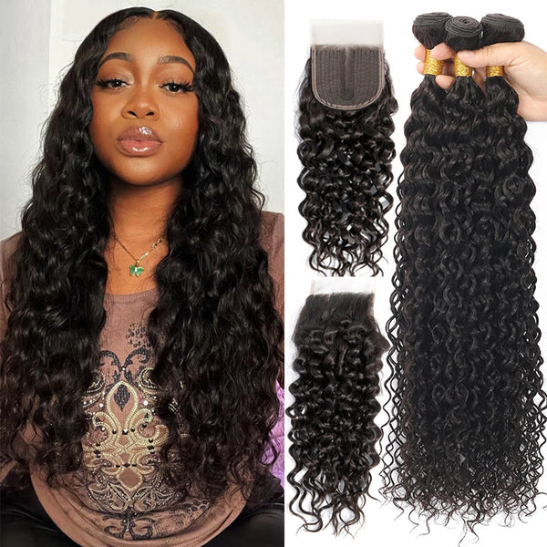 Peruvian Water Wave Bundles With Closure