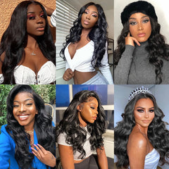 Brazilian Human Hair U Part Wig - Pure Hair Gaze