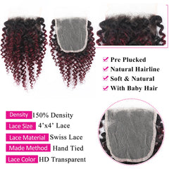 Human Hair Short Kinky Curly Hair Bundles - Pure Hair Gaze