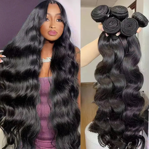 Brazilian Remy Natural Water Wave Bundles