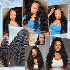 Loose Deep Wave Human Hair Bundles - Pure Hair Gaze