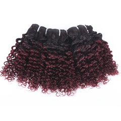 Human Hair Short Kinky Curly Hair Bundles - Pure Hair Gaze