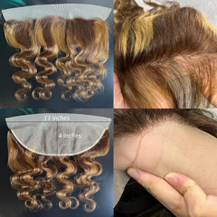 Lace Frontal Closure Brazilian Bundles - Pure Hair Gaze