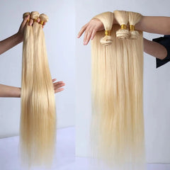 613 Blonde Human Hair Weave Bundles - Pure Hair Gaze