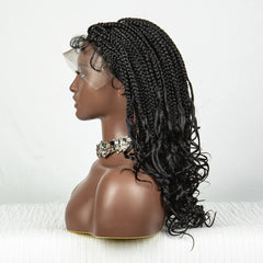 Synthetic Short Box Braided Wigs - Pure Hair Gaze