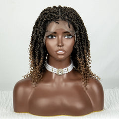 9x6 Frontal Lace Passion Twists Braided Wig - Pure Hair Gaze