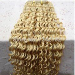 613 Blonde Remy Brazilian Deep wave Human Hair Bundles - Pure Hair Gaze