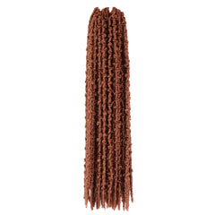 Easy Install Long Butterfly Locs - Pre-Looped Synthetic Crochet Braiding Hair - Pure Hair Gaze