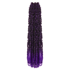 Synthetic Braiding Hair -  Long Butterfly Locs - Pre Looped Butterfly Locs - Crochet Hair - Pure Hair Gaze