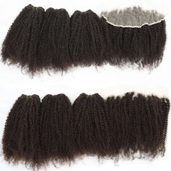 Kinky Curly Virgin Human Hair Bundles - Pure Hair Gaze