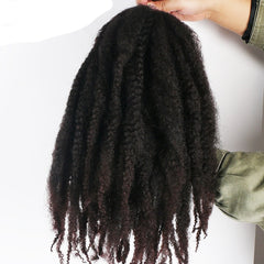 Versatile Cuban Twist Marley Braid - Afro Kinky Hair for Braiding - Pure Hair Gaze