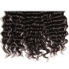 Natural Brazilian Deep Wave Bundles - 12-26 Inch 100% Human Hair - Pure Hair Gaze