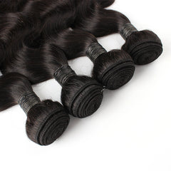 12-28 inch Virgin Indian Human Hair Bundles - Pure Hair Gaze