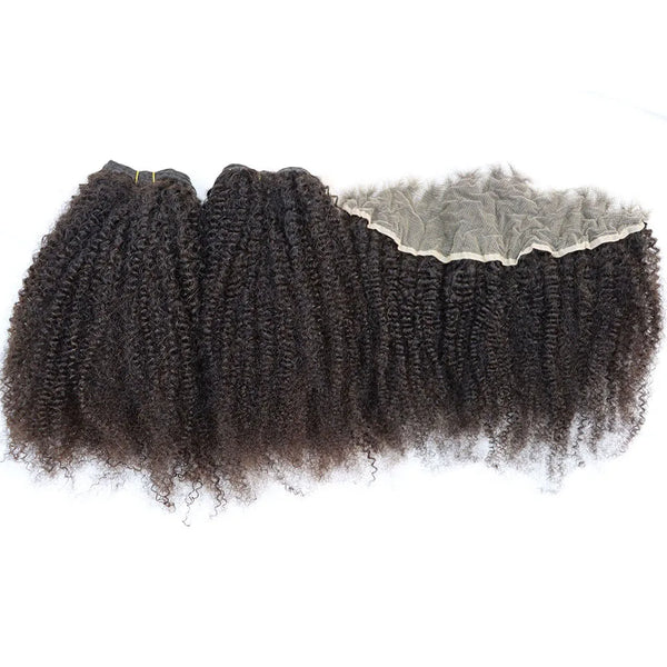 Kinky Curly Virgin Human Hair Bundles