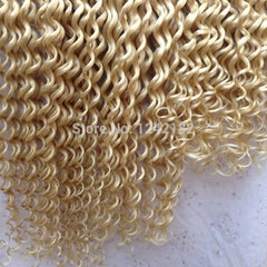 613 Blonde Remy Brazilian Deep wave Human Hair Bundles - Pure Hair Gaze