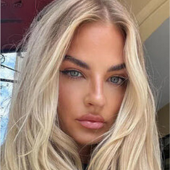 Ombre Ash Blonde Transparent Lace Wigs Human Hair Straight 13x4 Lace Front Wigs For Women Preplucked Blonde Remy Human Hair Wig - Pure Hair Gaze