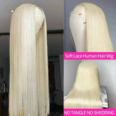 Straight 613 HD Lace Frontal Wig - Pure Hair Gaze