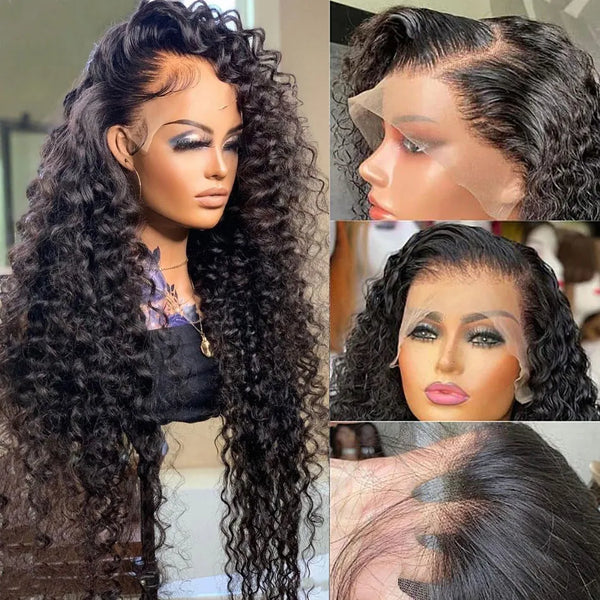 Brazilian Hair 13x4 Deep Wave Frontal Wig