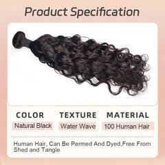 Unprocessed Natural 100% Human Hair Curly Bundles - Pure Hair Gaze