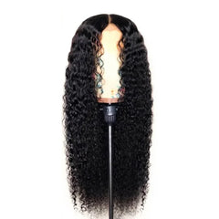 Deep Wave Soft Curly Natural Black Wig - Pure Hair Gaze