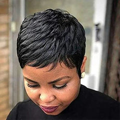 Heat Resistant   Synthetic Wigs   Short Pixie Cut Hair Wigs - Pure Hair Gaze