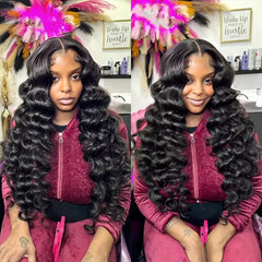 Long Loose Deep Wave Human Hair Bundles - Pure Hair Gaze