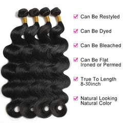 Human Hair Body Wave Bundles - Pure Hair Gaze