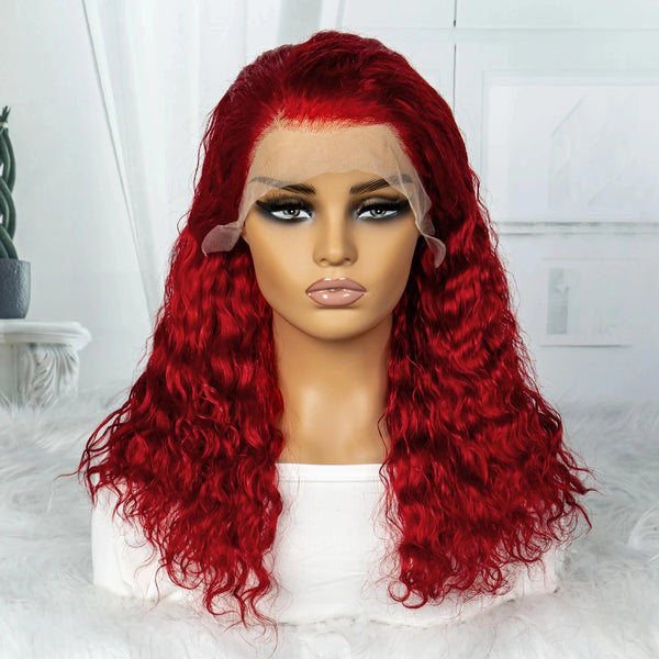 Water Wave Human Hair Wigs for Women