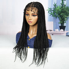 Full Lace Micro Braids Wigs with Baby Hair - Pure Hair Gaze