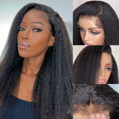 Straight Glueless Black Human Hair Wig - Pure Hair Gaze