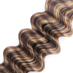 Deep Wave Highlighted Human Hair Bundles - Pure Hair Gaze