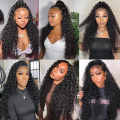 Peruvian Deep Wave Curly Human Hair Bundles - Pure Hair Gaze