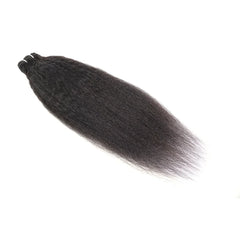 10-24 Inch Brazilian Kinky Straight Human Hair Bundles - Pure Hair Gaze