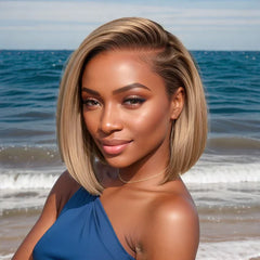 Glueless 5x5 Closure Lace Ash Blonde Wig - Pure Hair Gaze