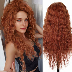 Long Fluffy Wave 26 Inch Ash Blonde Wig - Pure Hair Gaze