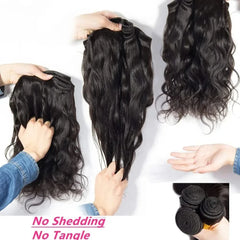 Human Hair Body Wave Bundles - Pure Hair Gaze