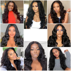 Flawless 5x5 HD Lace Closure - Body Wave Brazilian Virgin Hair, 100% Human with Invisible Knots - Pure Hair Gaze