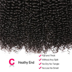 10A Small Spirals Brazilian Unprocessed Curly Bundles - Pure Hair Gaze