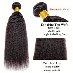 Peruvian Kinky Straight Hair 28 30 Inch Weave Bundles - Pure Hair Gaze