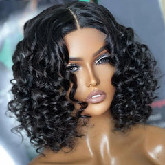 Curly Soft Deep Wave Lace Front Wig - Pure Hair Gaze