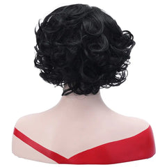 Short Curly Wavy Natural Black Wig - Pure Hair Gaze