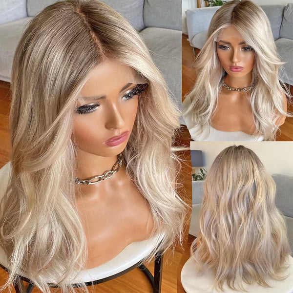 Hd Transparent 360 Full Lace Ombre Wig