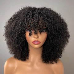 200% Density Brazilian Remy Kinky Hair Wig - Pure Hair Gaze