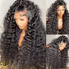 30 40 Inch 360 Full Water Wave Lace Front Wig - Pure Hair Gaze