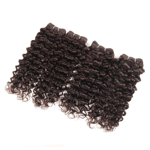 Kinky Curly Remy Human Hair Weave 4 Bundles Extensions