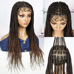 Full Lace Micro Braids Wigs with Baby Hair - Pure Hair Gaze